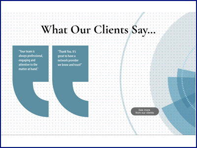 OFM what clients say